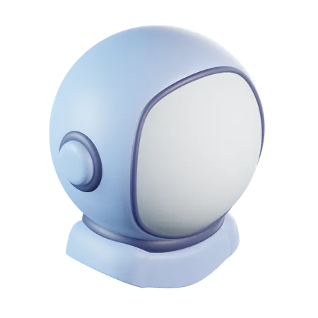 Astronaut Helmet  3D Icon