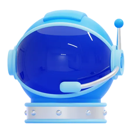 Astronaut Helmet  3D Icon