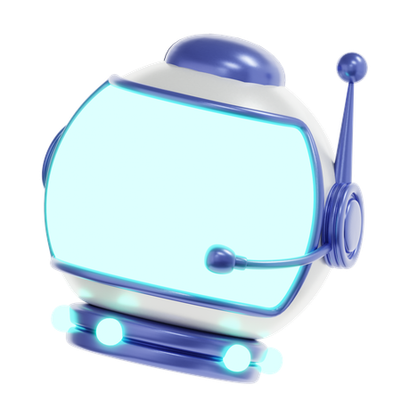 Astronaut Helmet  3D Icon