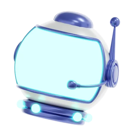 Astronaut Helmet  3D Icon