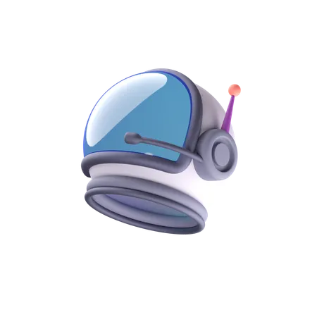 Astronaut Helmet  3D Icon