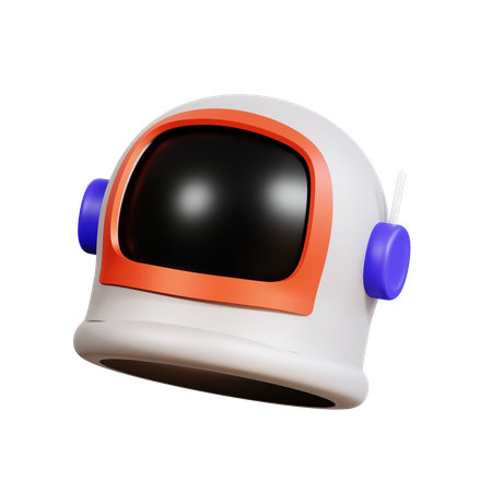 Astronaut Helmet  3D Icon