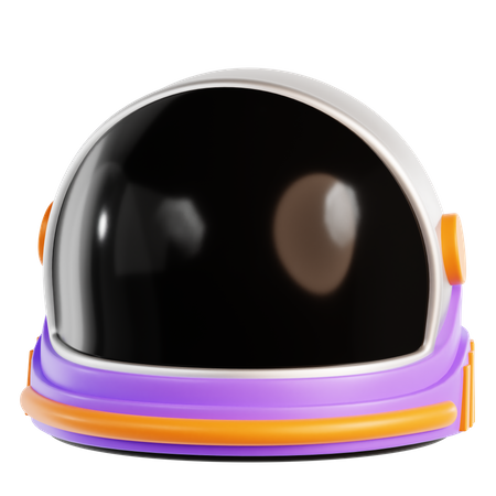 Astronaut Helmet  3D Icon