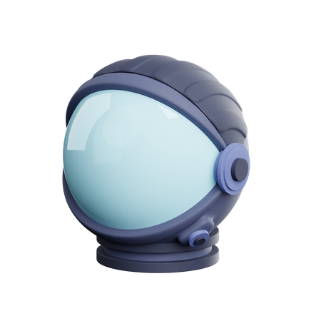 Astronaut Helmet  3D Icon