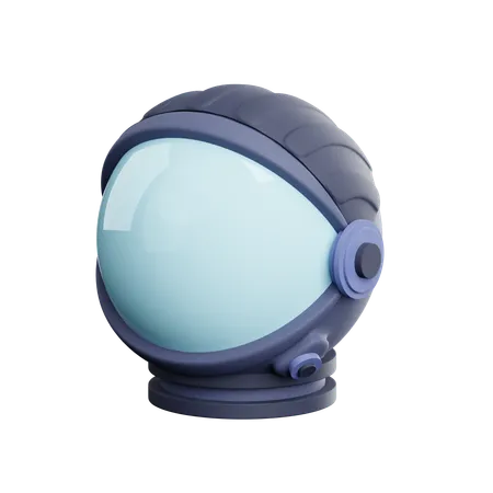 Astronaut Helmet  3D Icon