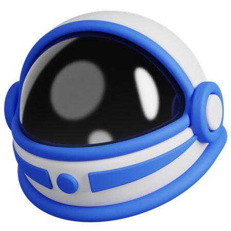 Astronaut Helmet  3D Icon