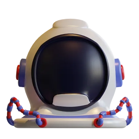 Astronaut Helmet  3D Icon