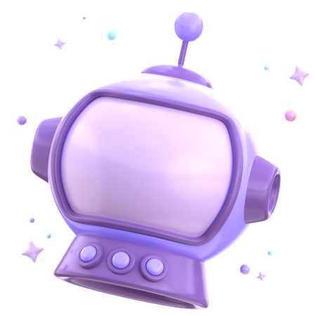 Astronaut Helmet  3D Icon