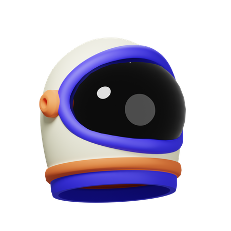 Astronaut Helmet  3D Icon