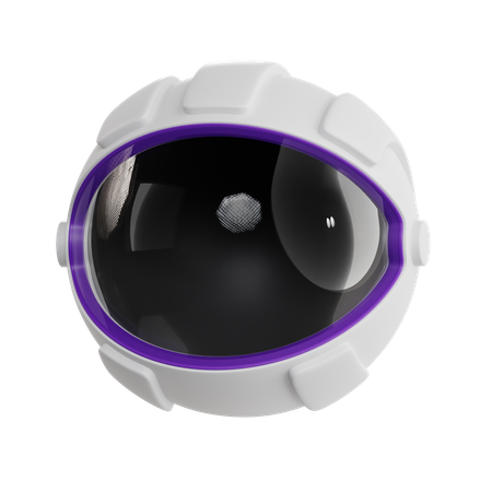 Astronaut Helmet  3D Icon