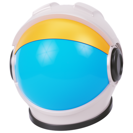 Astronaut Helmet  3D Icon