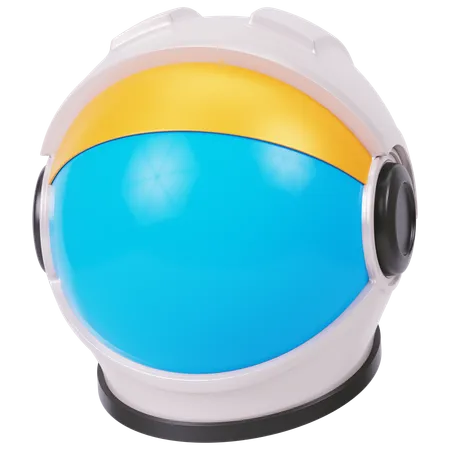 Astronaut Helmet  3D Icon