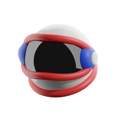 Astronaut Helmet  3D Icon