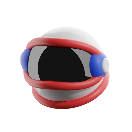 Astronaut Helmet  3D Icon