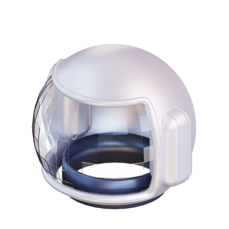 Astronaut Helmet  3D Illustration