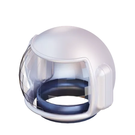 Astronaut Helmet  3D Illustration