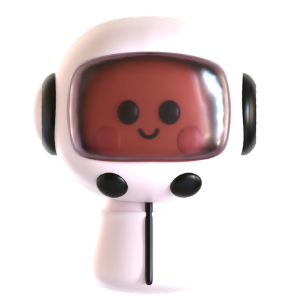 Astronaut Proffesion  3D Icon