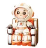 Astronaut Sitting On Spacecraft Chair