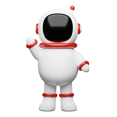 Astronaut Spaceman  3D Illustration