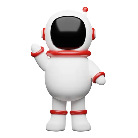 Astronaut Spaceman 3D Illustration