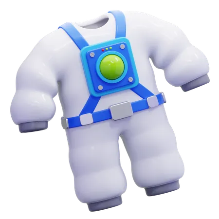 Astronaut Suit  3D Icon