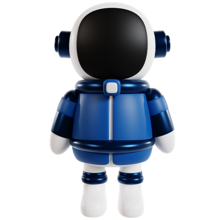 Astronaut Toy In Space  3D Icon