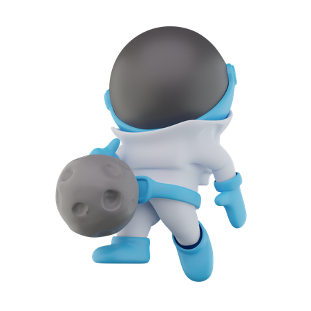 Astronauta  3D Icon