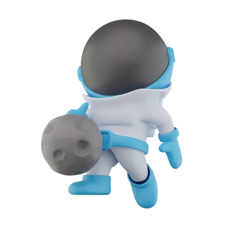 Astronauta  3D Icon