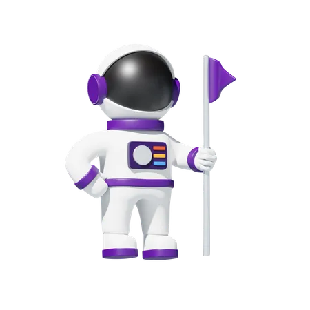 Astronauta  3D Icon