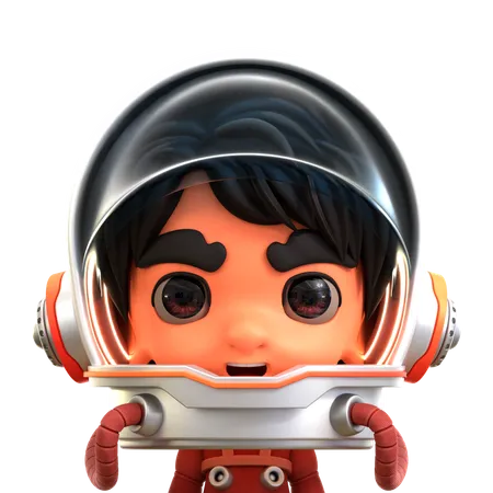 Astronauta  3D Icon