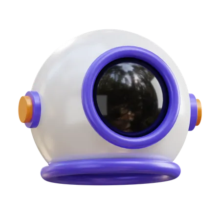 Astronauta  3D Icon