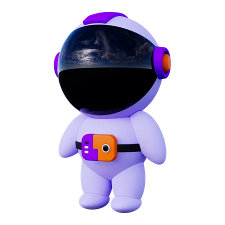 Astronauta  3D Icon