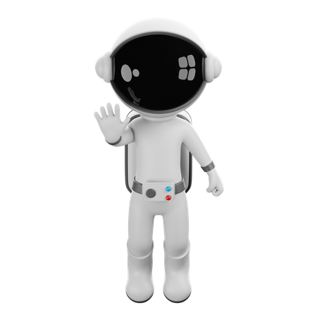 Astronauta  3D Illustration