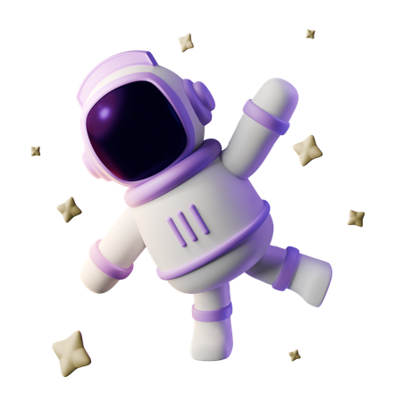 Astronauta  3D Icon