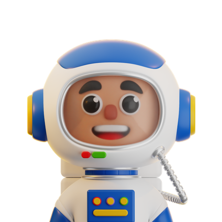Astronauta  3D Icon