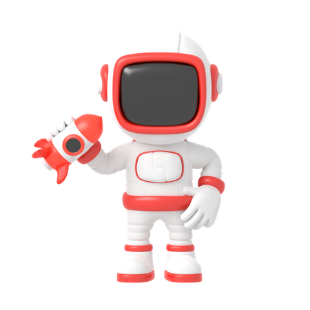 Astronauta  3D Icon