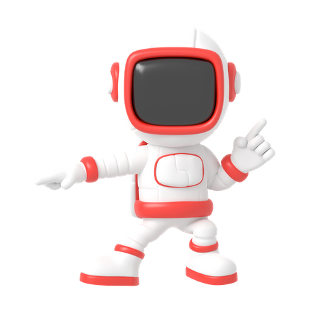 Astronauta  3D Icon