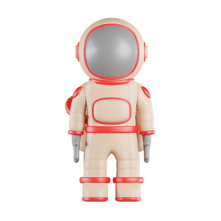 Astronauta  3D Icon
