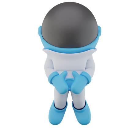 Astronauta  3D Icon