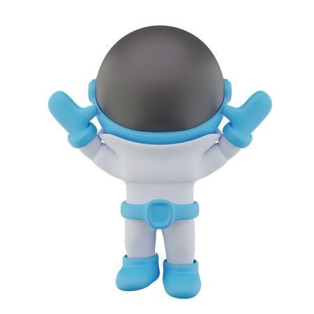 Astronauta  3D Icon