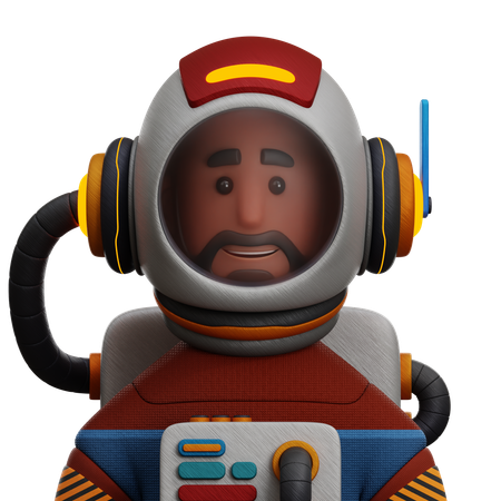 Astronauta  3D Icon