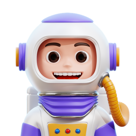 Astronauta  3D Icon