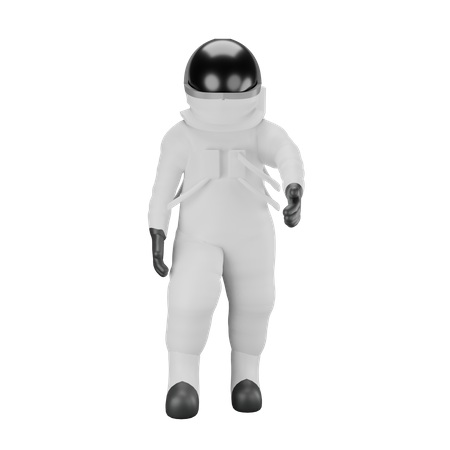 Astronauta  3D Illustration