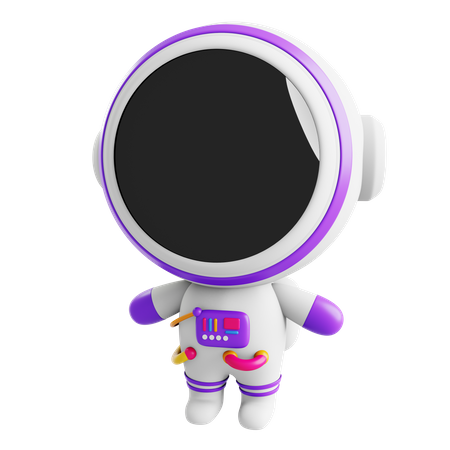 Astronauta  3D Icon