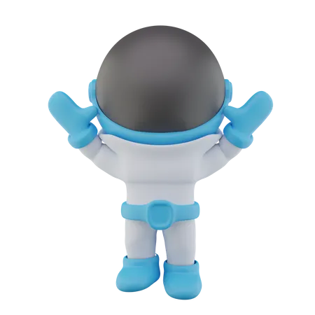 Astronauta  3D Icon