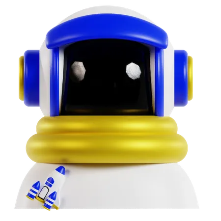 Astronauta  3D Icon