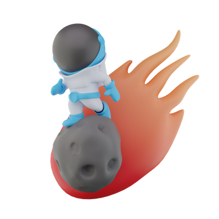 Astronaute  3D Icon