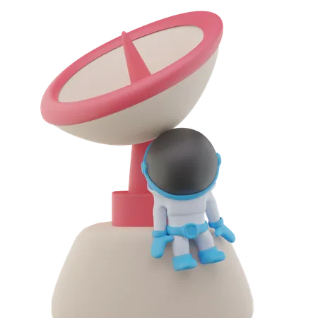 Astronaute  3D Icon