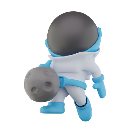 Astronaute  3D Icon