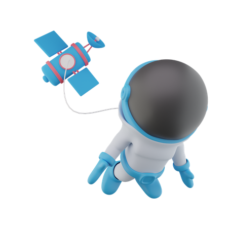 Astronaute  3D Icon